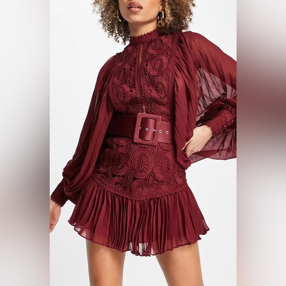 ASOS Dresses & Skirts - ASOS Waist Lace Minidress ❤️IN STORES❤️